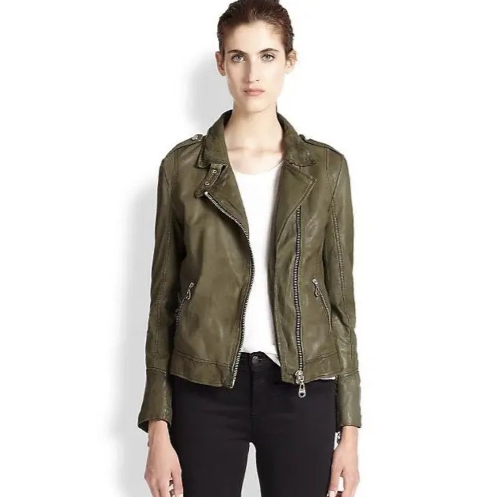 Doma Leather Moto Jacket